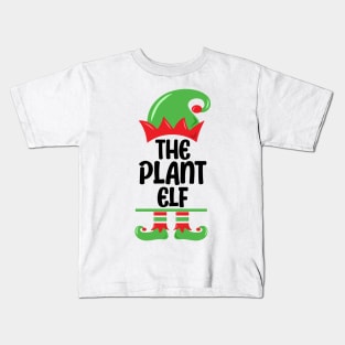 Funny Elf Costume The Plant Elf Kids T-Shirt